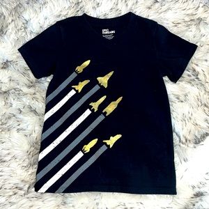 Rocket Blast Off V-Neck Tee
